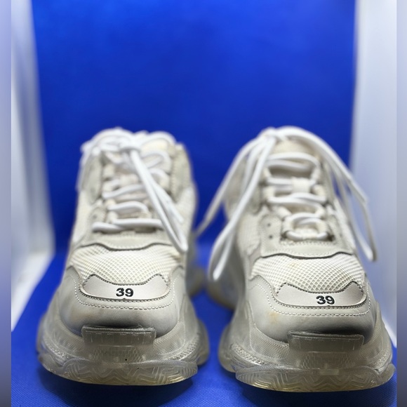 Balenciaga Triple S Fashion Sneakers Women’s 39 Men’s 6 Sock Runners - Picture 6 of 10